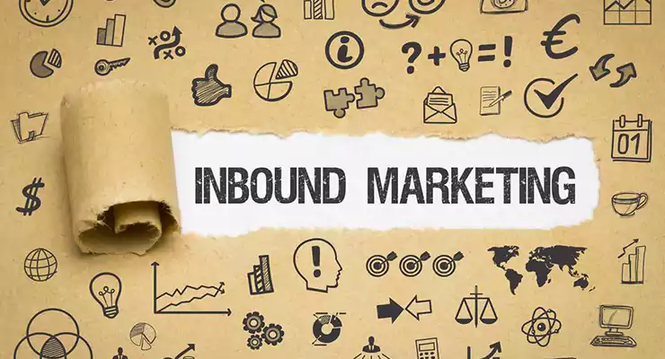 Na imagem está escrito Inbound Marketing 