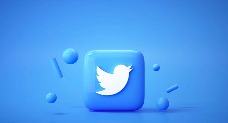 tudo-o-que-voce-precisa-saber-para-criar-anuncios-no-twitter logo do twitter em 3D